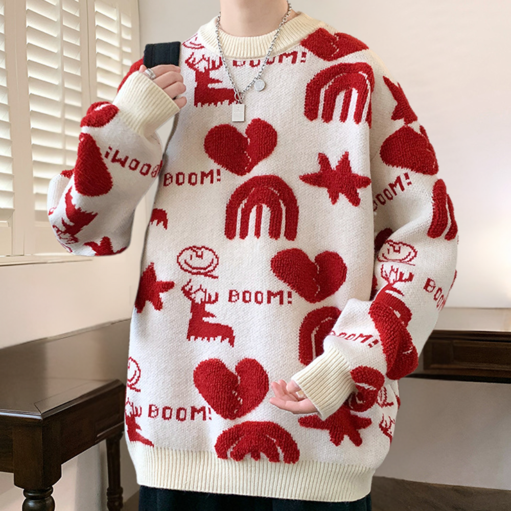 WW | Warme Strickpullover Für Herren Mit Stil