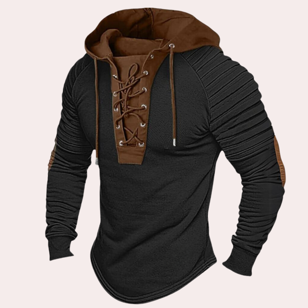 WW | Men's Hoodie with Hood and Drawstring