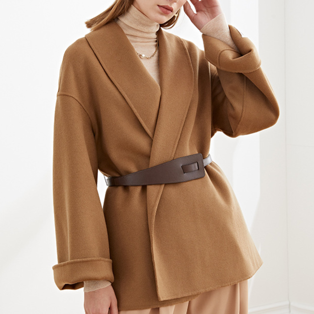 WW | Women's Wool Coat with Belt