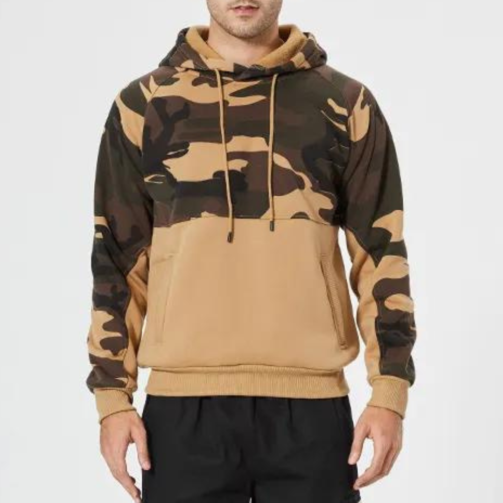 WW | Camouflage Kapuzenpullover Für Herren Stilvoll