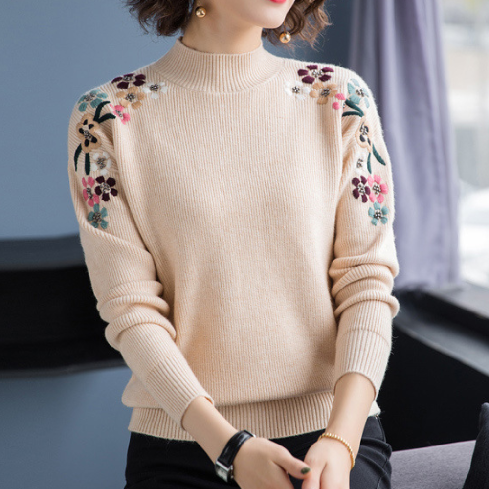 WW | Stylischer Bloom Pullover für Frauen
