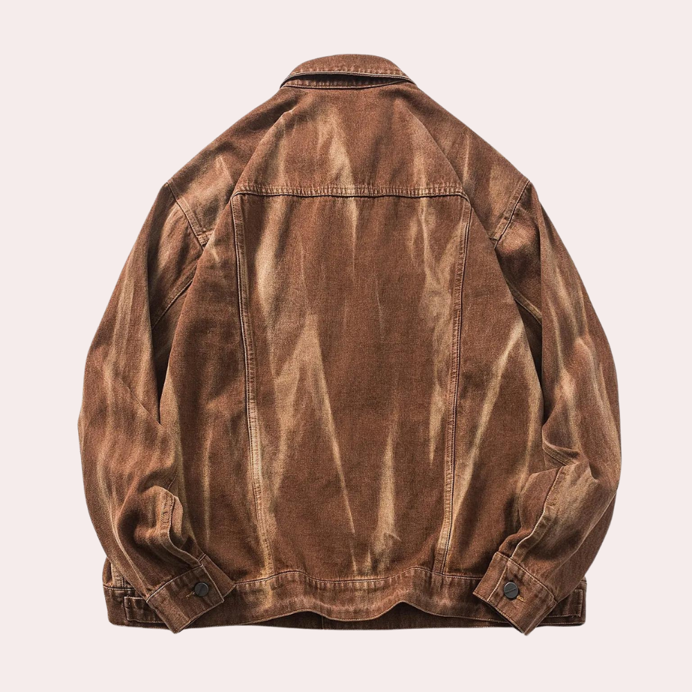 WW | Klassische Jeansjacke Für Männer Mit Zeitlosem Design
