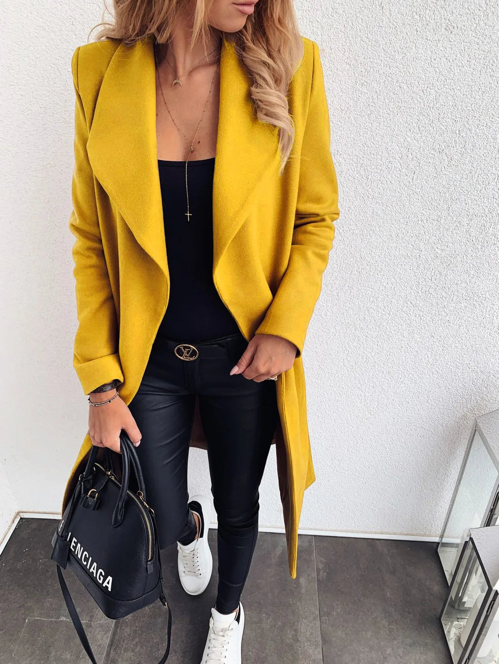 WW | Long Wool Coat for Women
