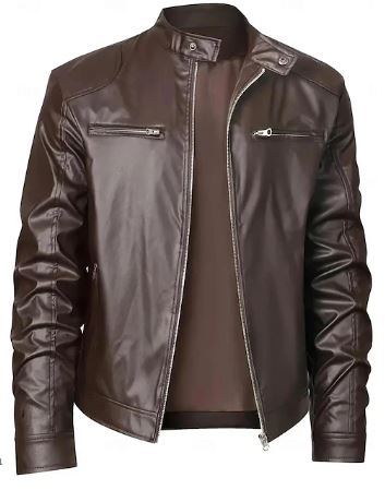 WW | Men's Casual Leather Jacket