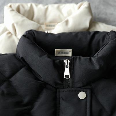 WW | Black Winter Coats Plus Size Clothing Jackets & Coats Sleeveless Mock Neck Overcoat