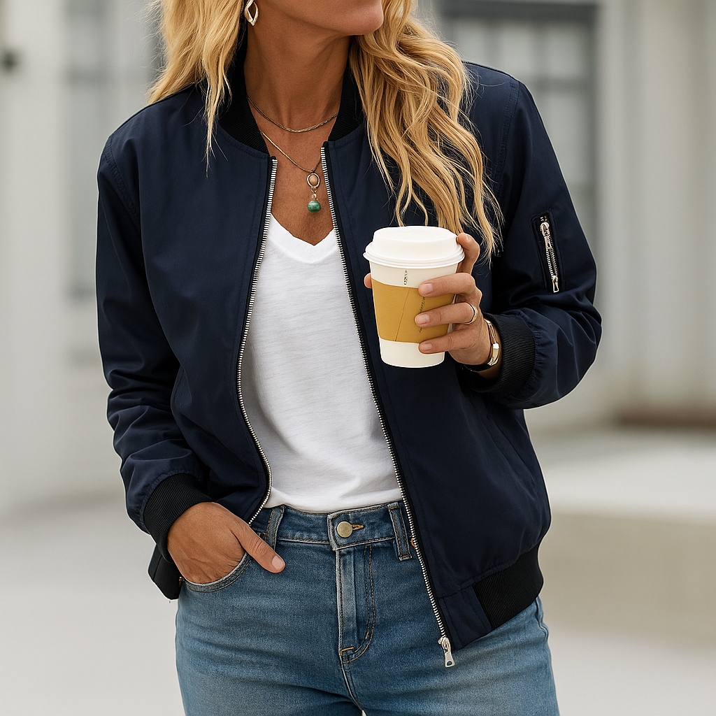 WW | Fashionable bomber jacket