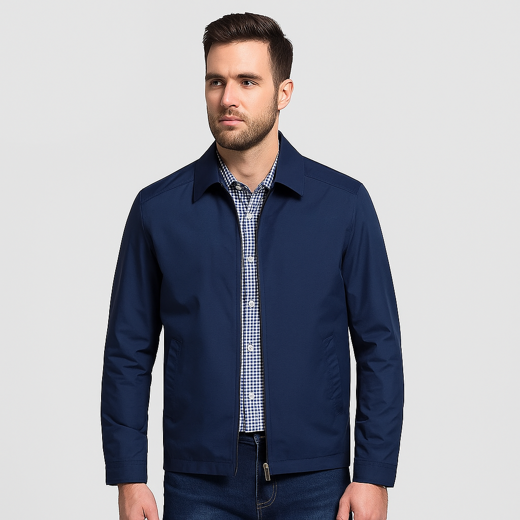 WW | Lightweight Men's Mid-Length Jacket with Modern Design - Perfect for Action
