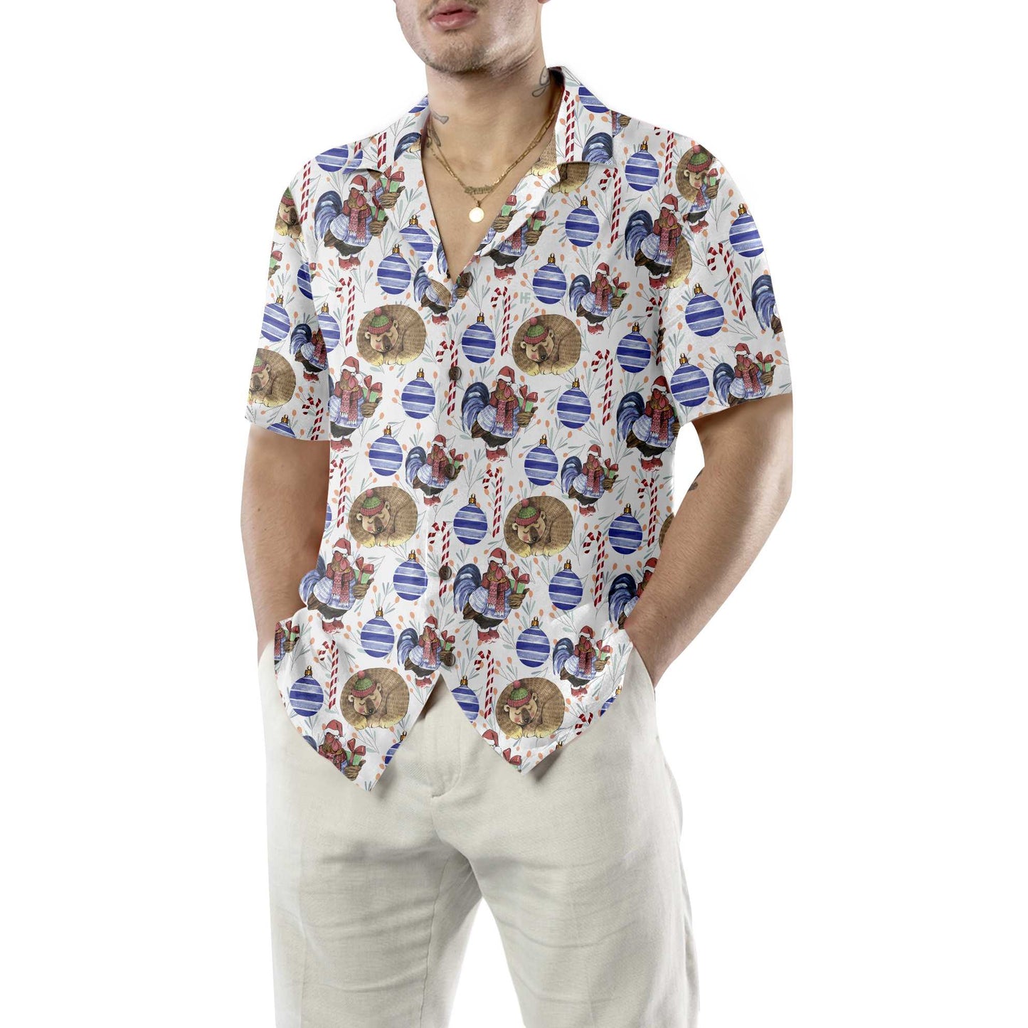 WW | Weihnachtswinterferien-Symbol Hawaiian-Shirt, lustiges Weihnachts-Shirt, Geschenk zu Weihnachten