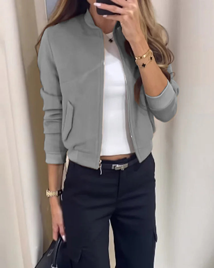 WW | Two-Piece Set: Women's Jacket and Straight-Leg Cargo Pants