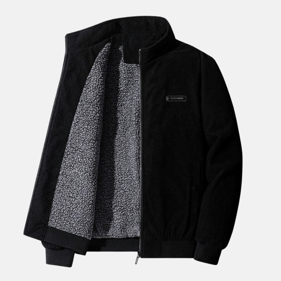 WW | Warm, Sherpa-Lined Men's Full-Zip Winter Jacket