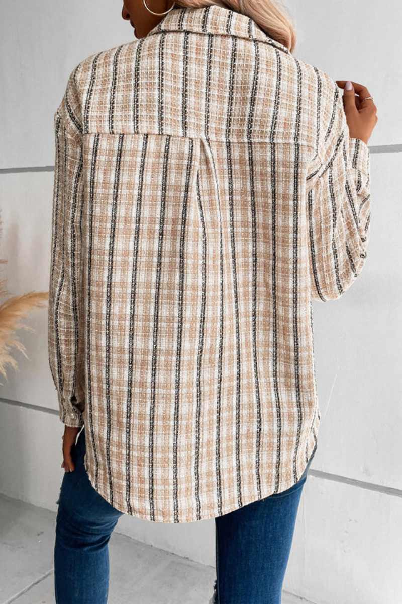 WW | Harvest Plaid Shacket - Beige