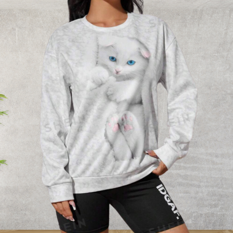 WW | Trendiger Animal-Print-Pullover