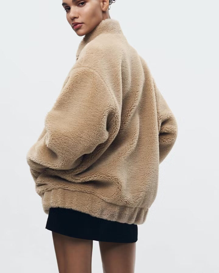 WW | Teddy Bear Look Jacket for Women