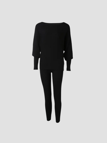 WW | Women's Knit Set with Pullover and Leggings