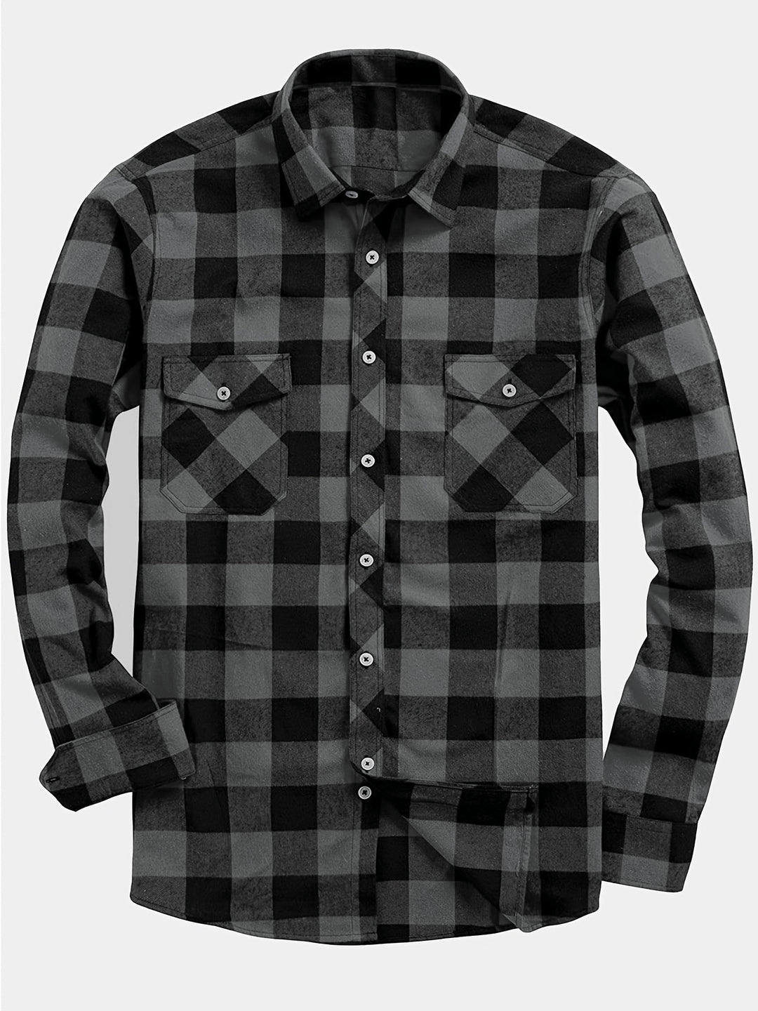 WW | Freizeit Herren Bluse mit Lumberjack-Print