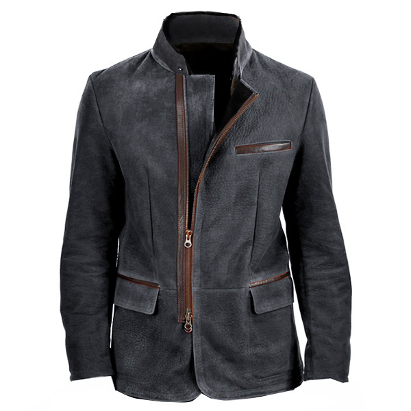 WW | Wildleder Winter Warme Jacke