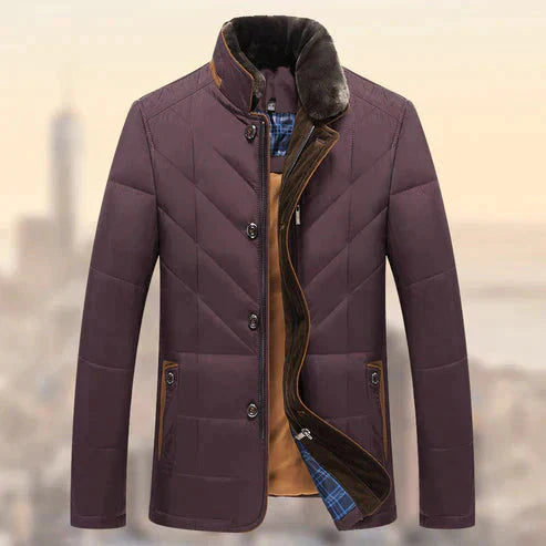 WW | Herren Warme Steppjacke
