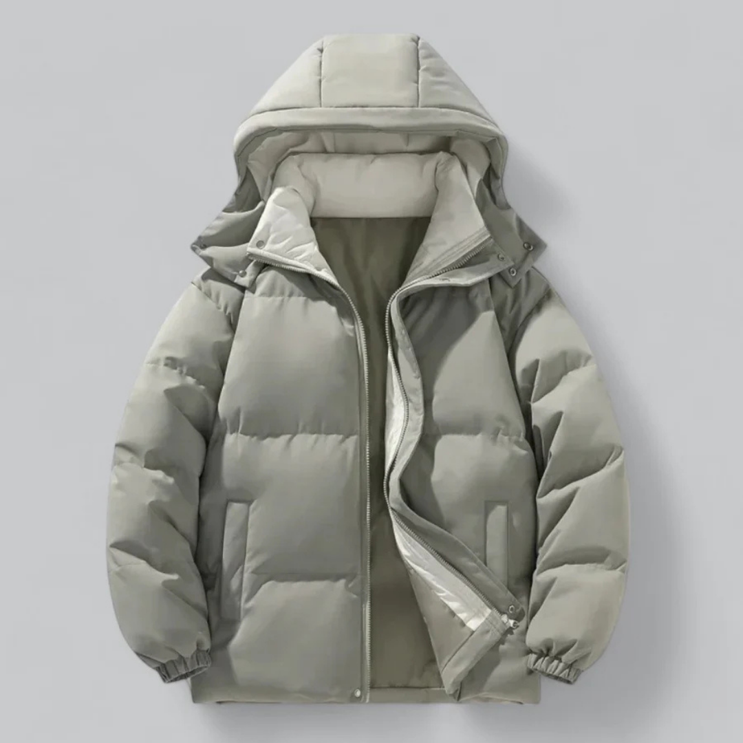 WW | Isolierte Daunenjacke mit Kapuze für Herren Winter