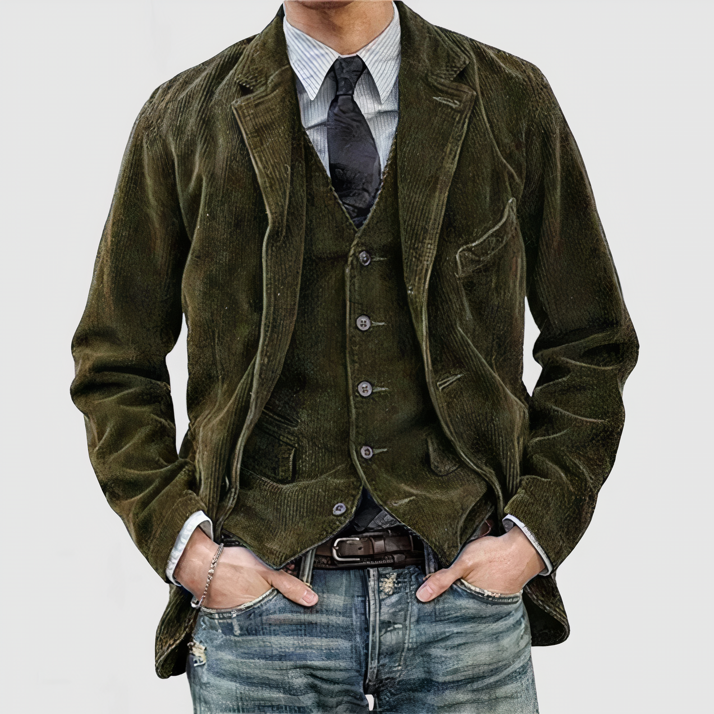 WW | Corduroy leisure jacket