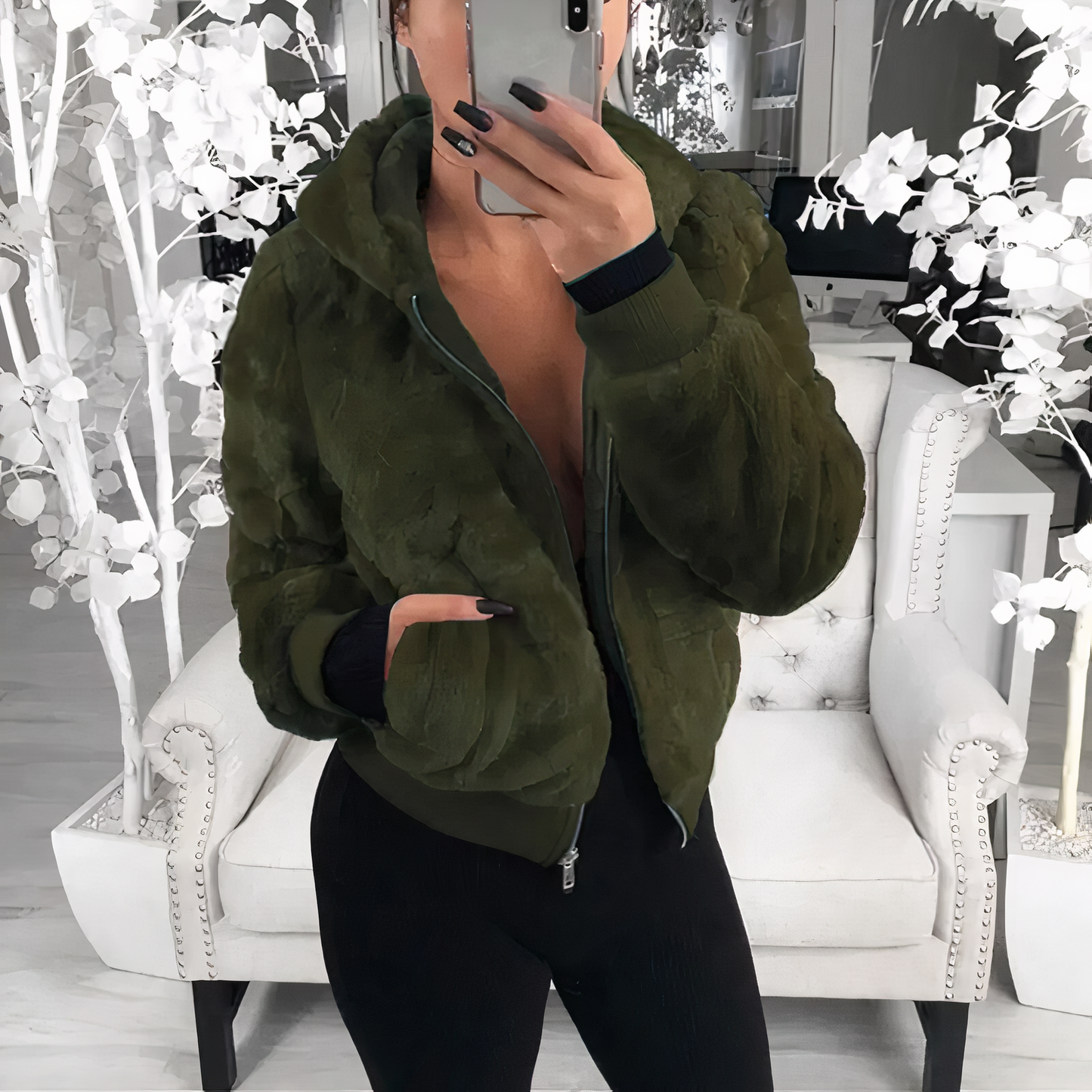 WW | Women's Quilted Jacket with Hood