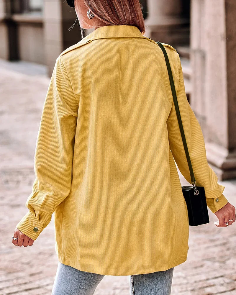 WW | Modern Stylish Corduroy Jacket