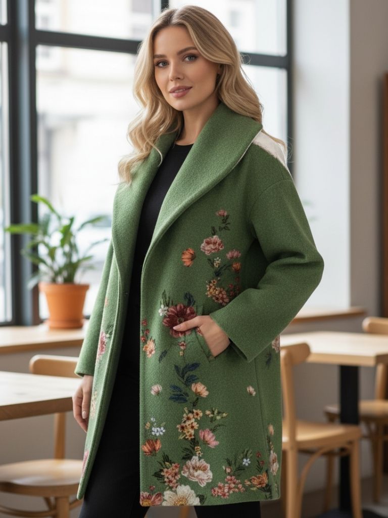 WW | Langer Mantel für Damen Nobler, eleganter, schicker und bequemer