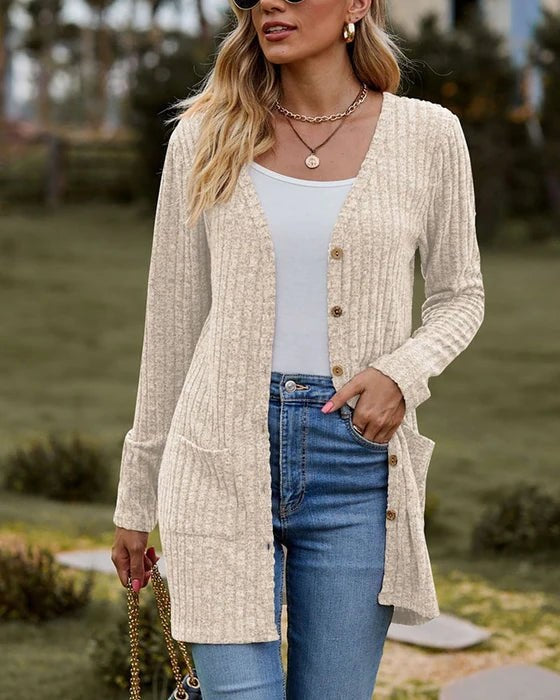WW | Women's Long Sleeve Cardigan
