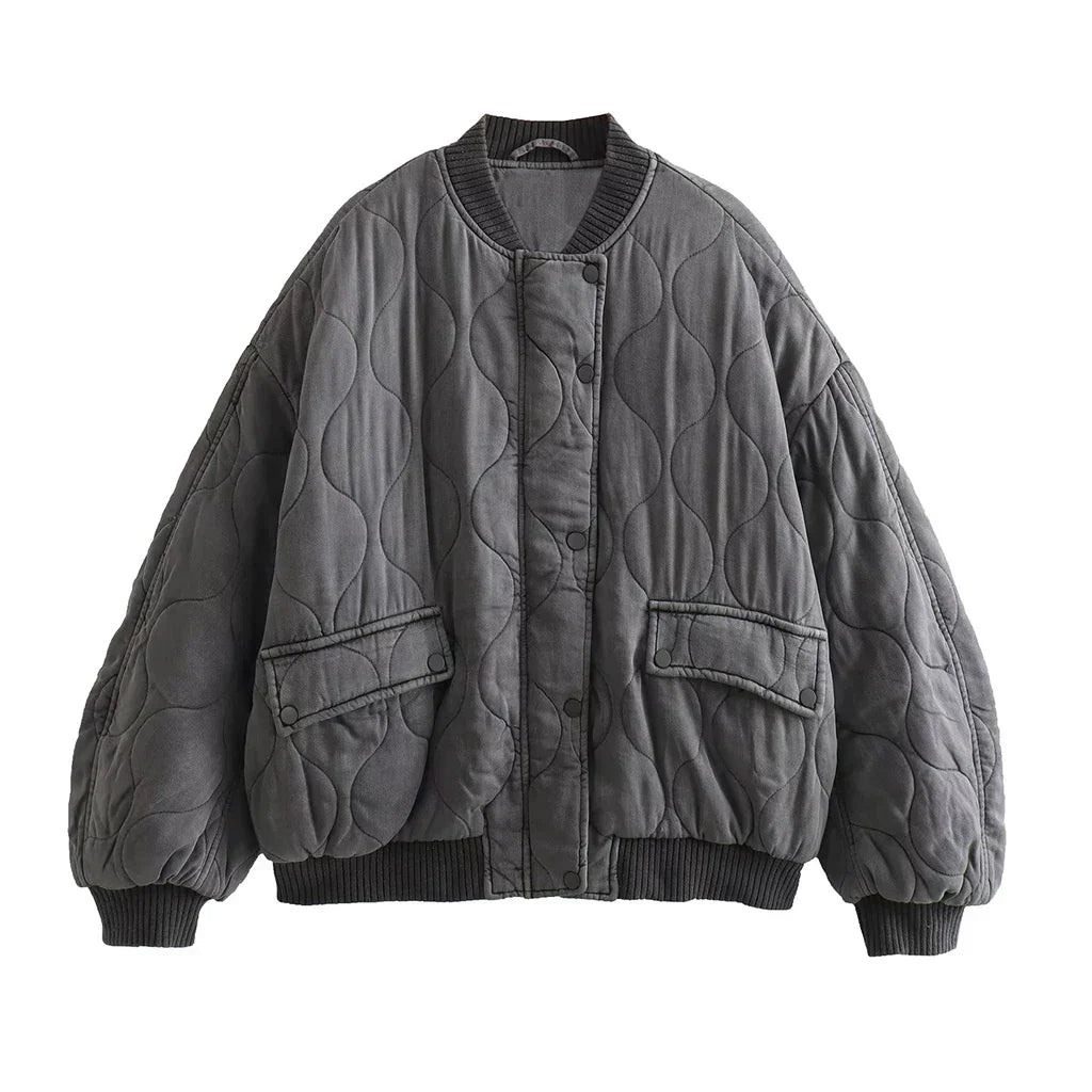 WW | Oversized Bomber Jacket for Women