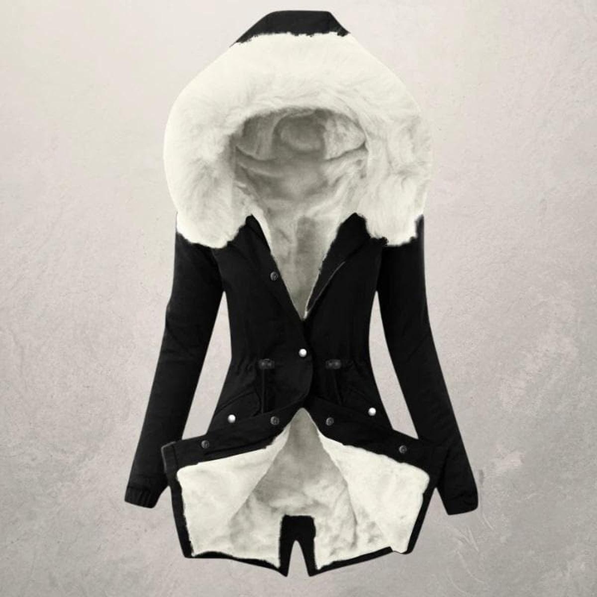 WW | Faux Fur Gefütterte Mid Length Parka Jacke