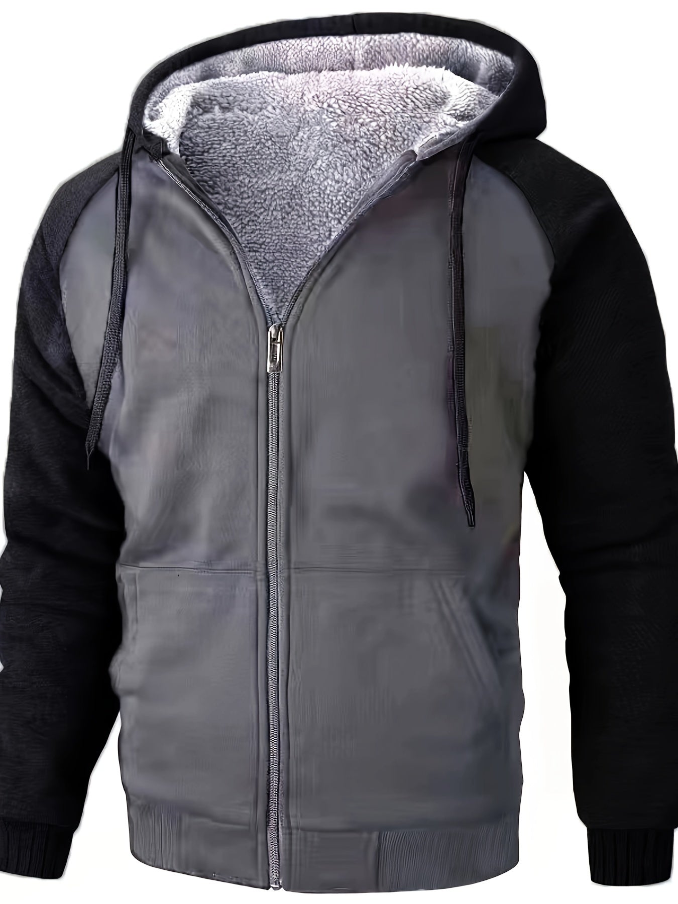 WW | Lined Sherpa Fleece Men's Hooded Vest