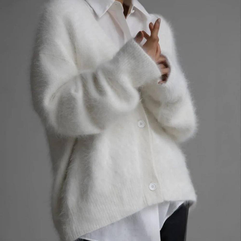 WW | Plus Size Button Up Knit Vest Women's Knitwear