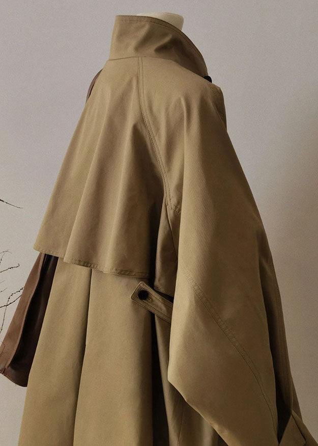 WW | Damen Trenchcoat mit Reißverschluss und langen Ärmeln