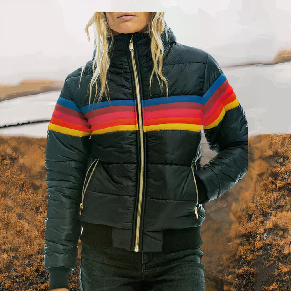 WW | Bunte Winterjacke für Frauen