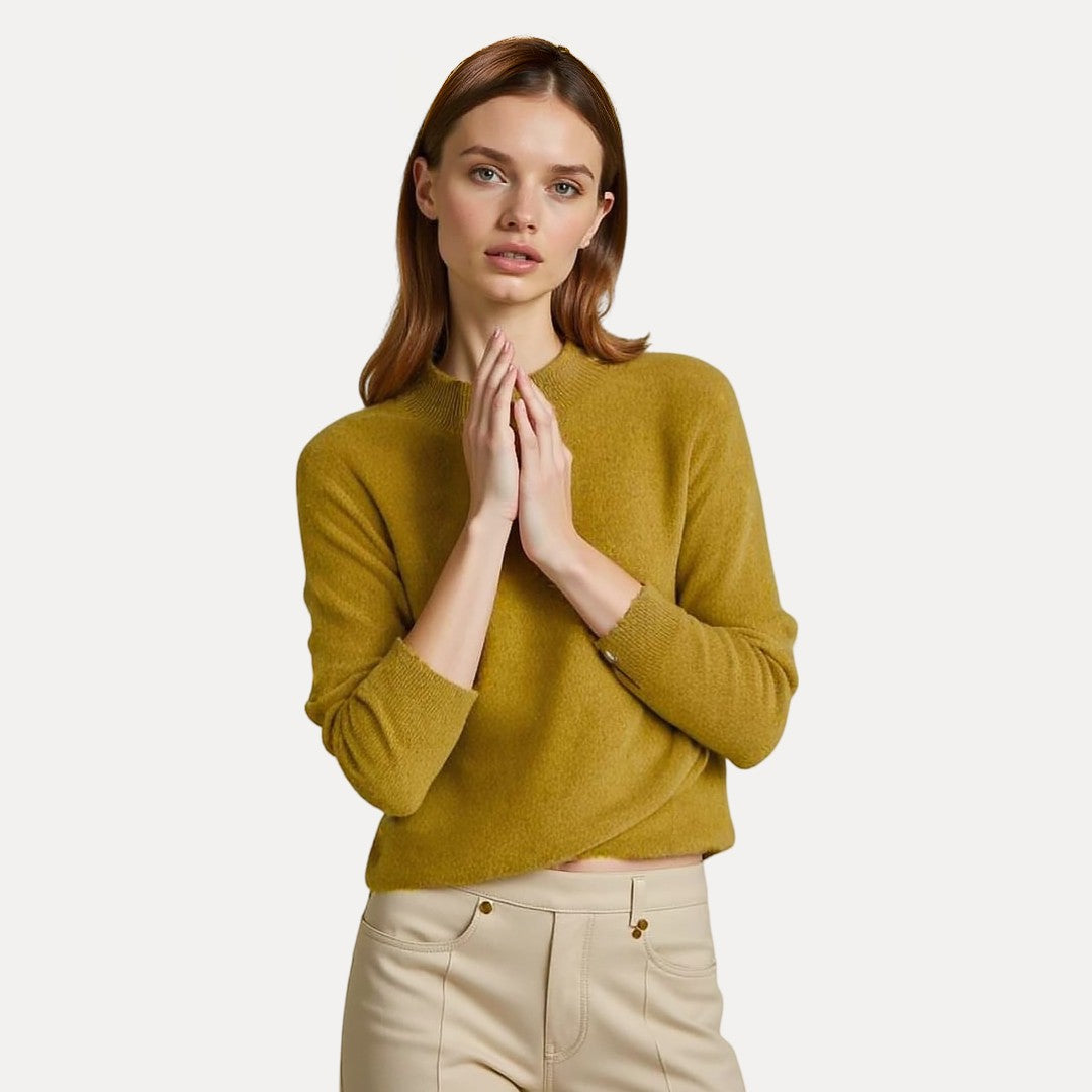 WW | Geflochtener Wollpullover in Coraline