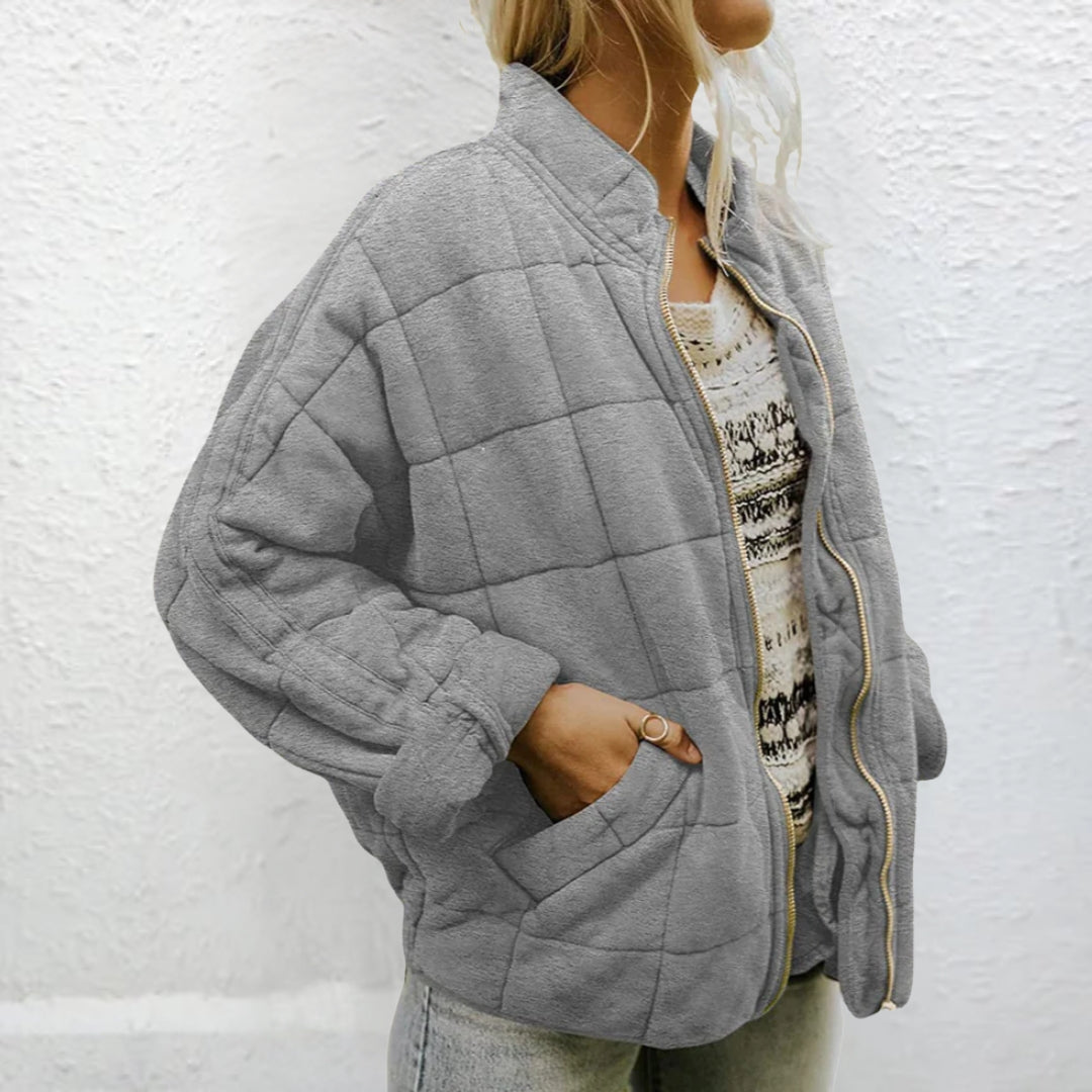 WW | Jacke Gepolstert Herbst Übergröße Jacke Damenjacke