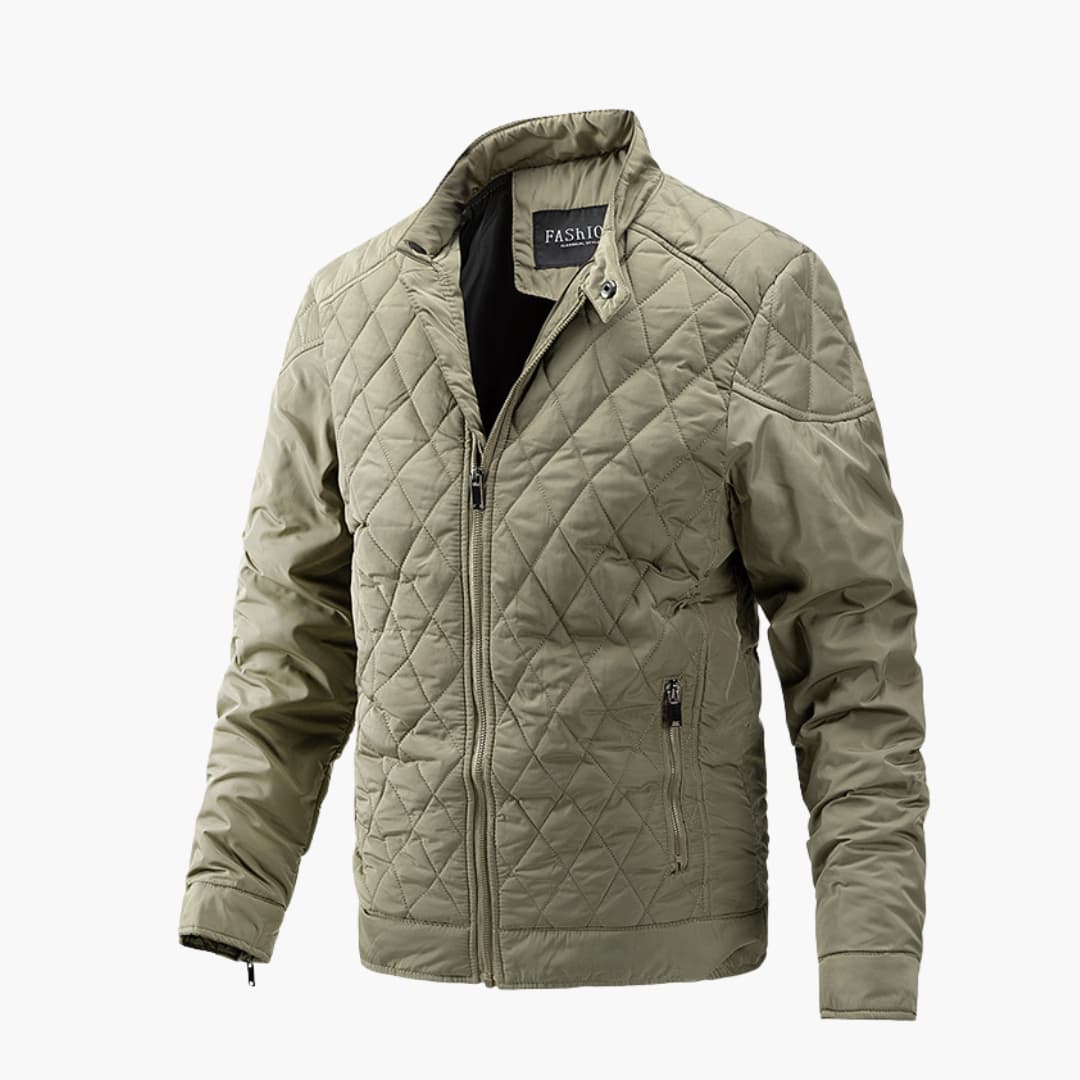 WW | Jacket Zip-Up Winter Plaid Jacket