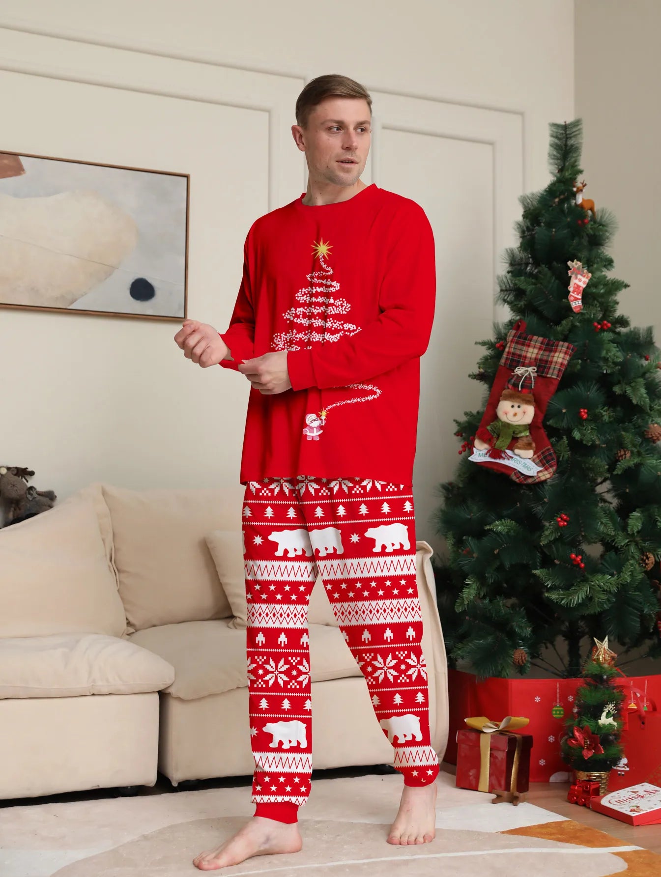 WW | Christmas Pajama Set - Soft, Warm & Cozy Matching Outfits for the Holidays