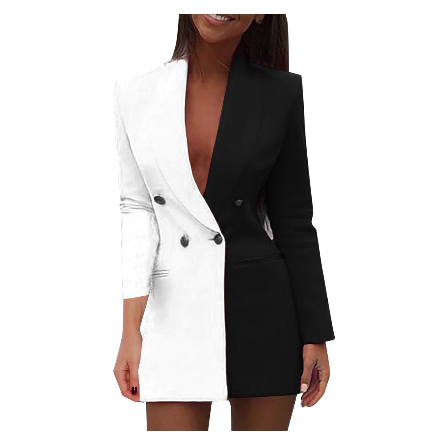 WW | Bicolor Blazer Kleid