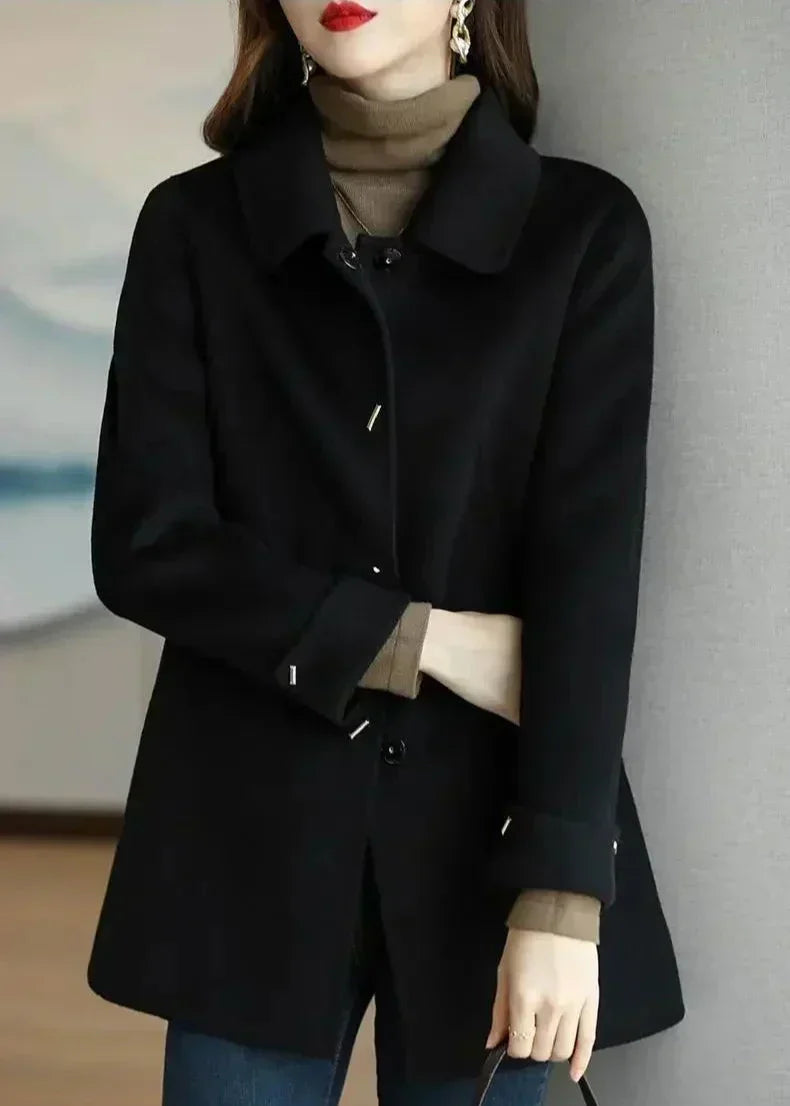 WW | Women's Wool Coat in Shades of Gray