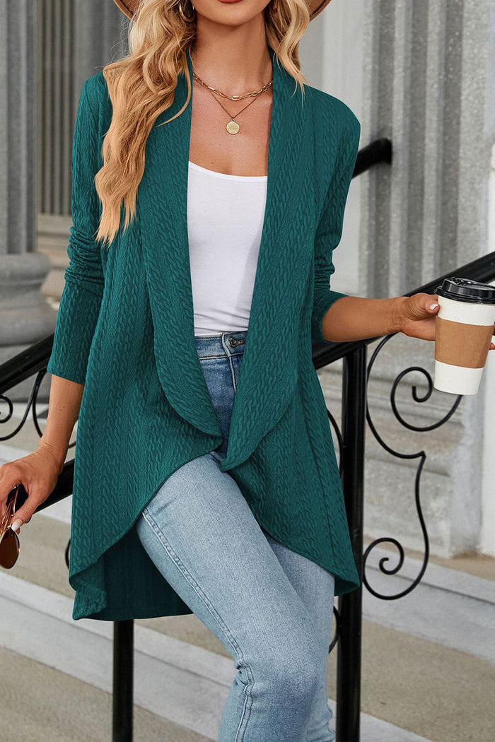 WW | Lockere Strickjacke mit Revers
