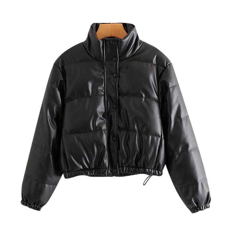 WW | Women's leather winter jacket