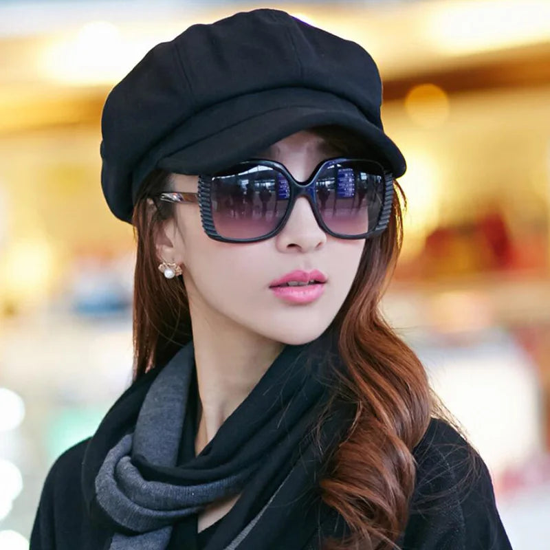 WW | Elegante Damen Newsboy Cap Für Jede Saison