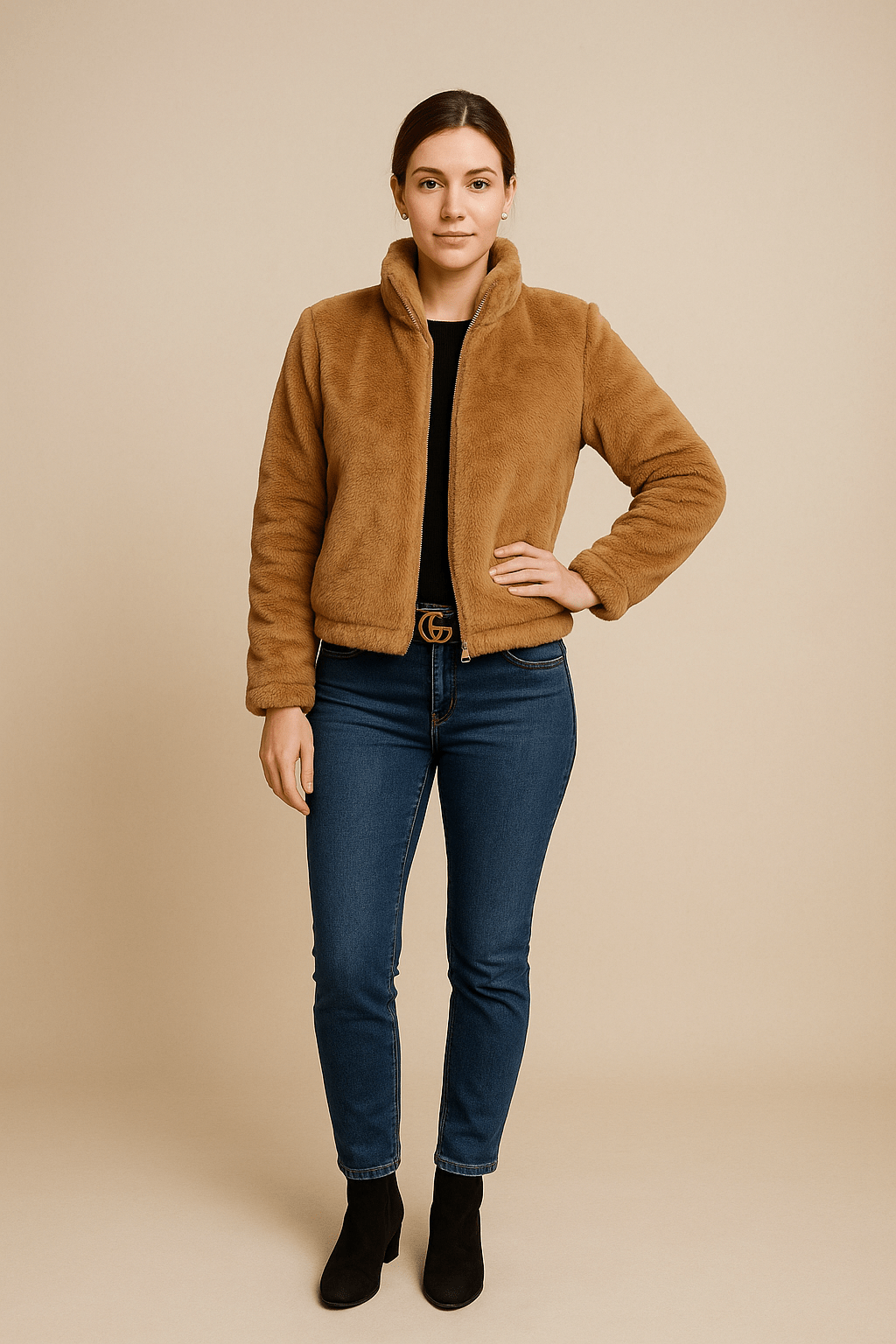 WW | Stylish and warm fleece jacket
