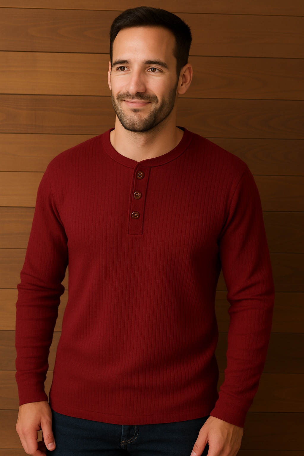 WW | Shirt - Waffelstruktur Herren T-Shirt