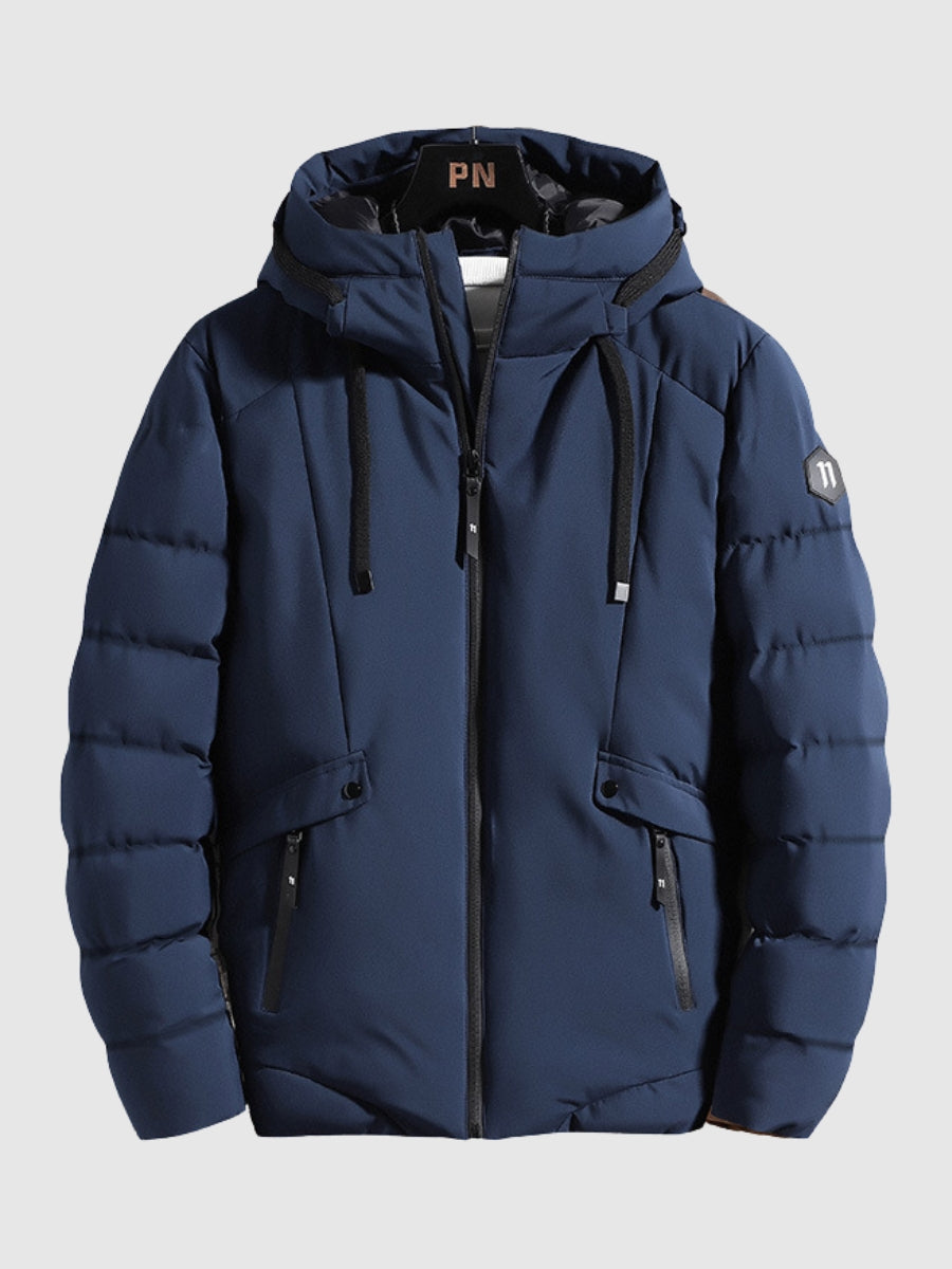 WW | Winter Jacket Lined Hooded Puffer Jacket