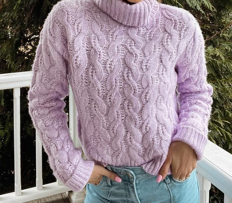 WW | Lila Strickpulli