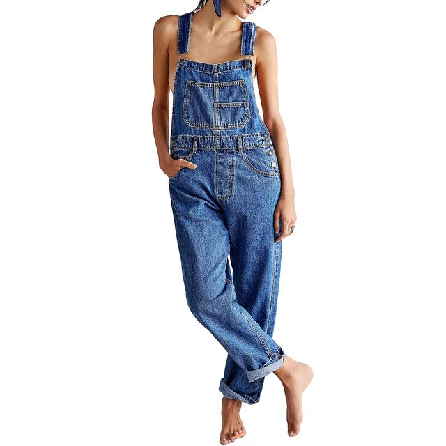 WW | Stylish Denim Overalls With A Relaxed Fit