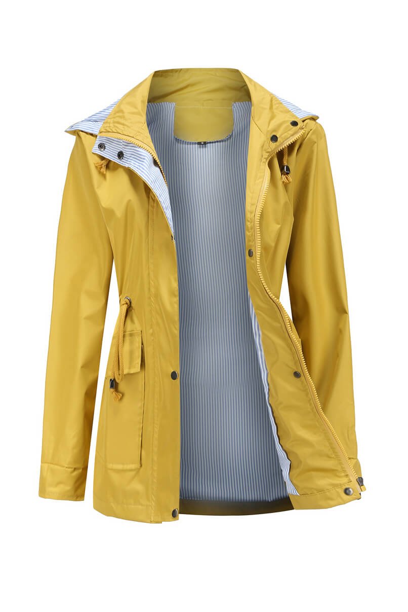 WW | Kapuzen-Regenjacke - Leichtes Design - Alltäglicher Regenschutz