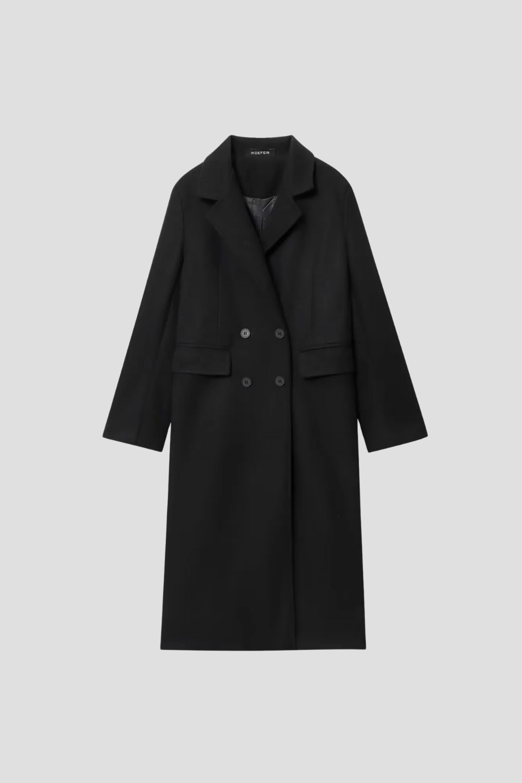 WW | Double-breasted long winter coat
