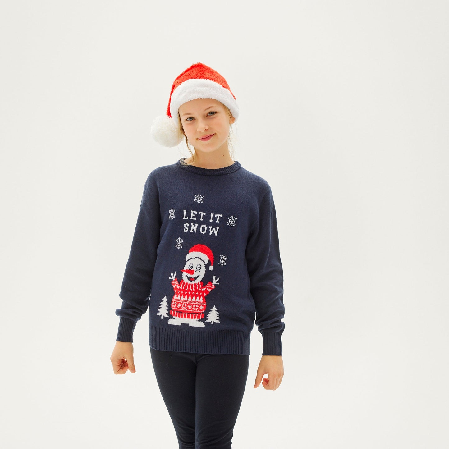 WW | Let It Snow Weihnachtspullover - Kinder